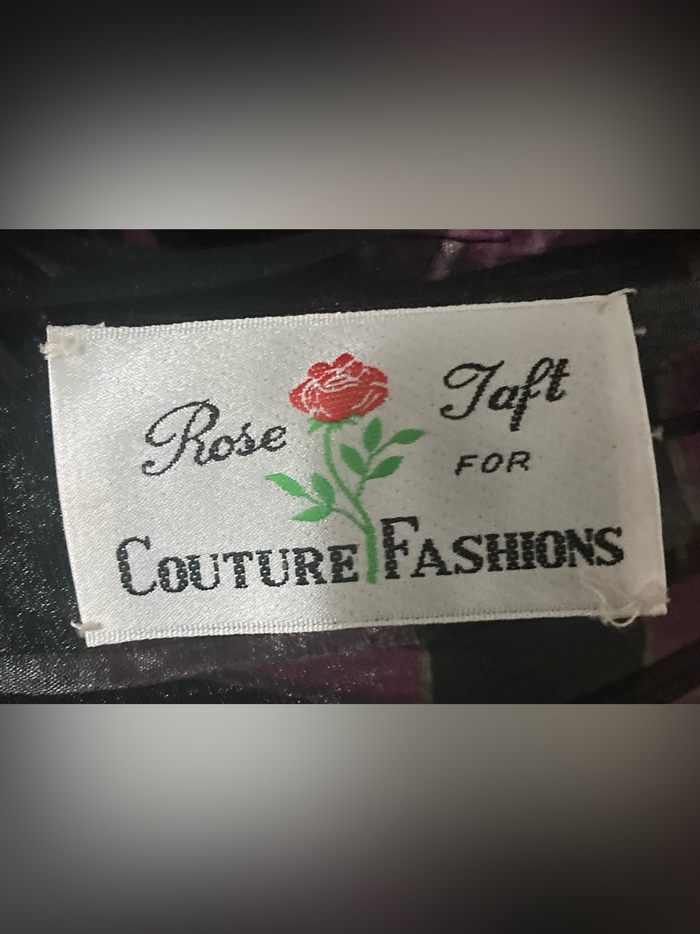 ***Coming Soon*** 1980s Vintage Coture Rose Taft Bespoke Pink Plaid Formal Dress